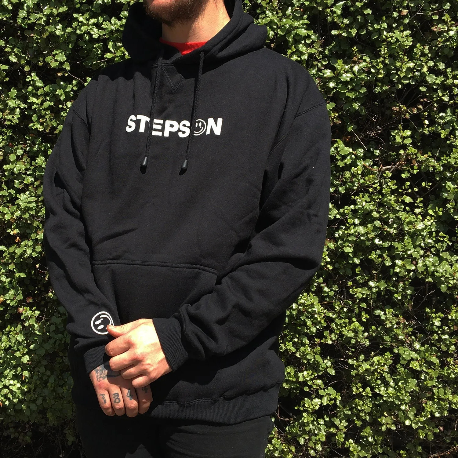 Sad Smiley Hoodie (Black)