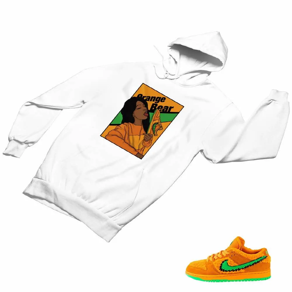 SB Dunk Low Orange Bear Matching Custom Designed Hoodies ND 1-5-18