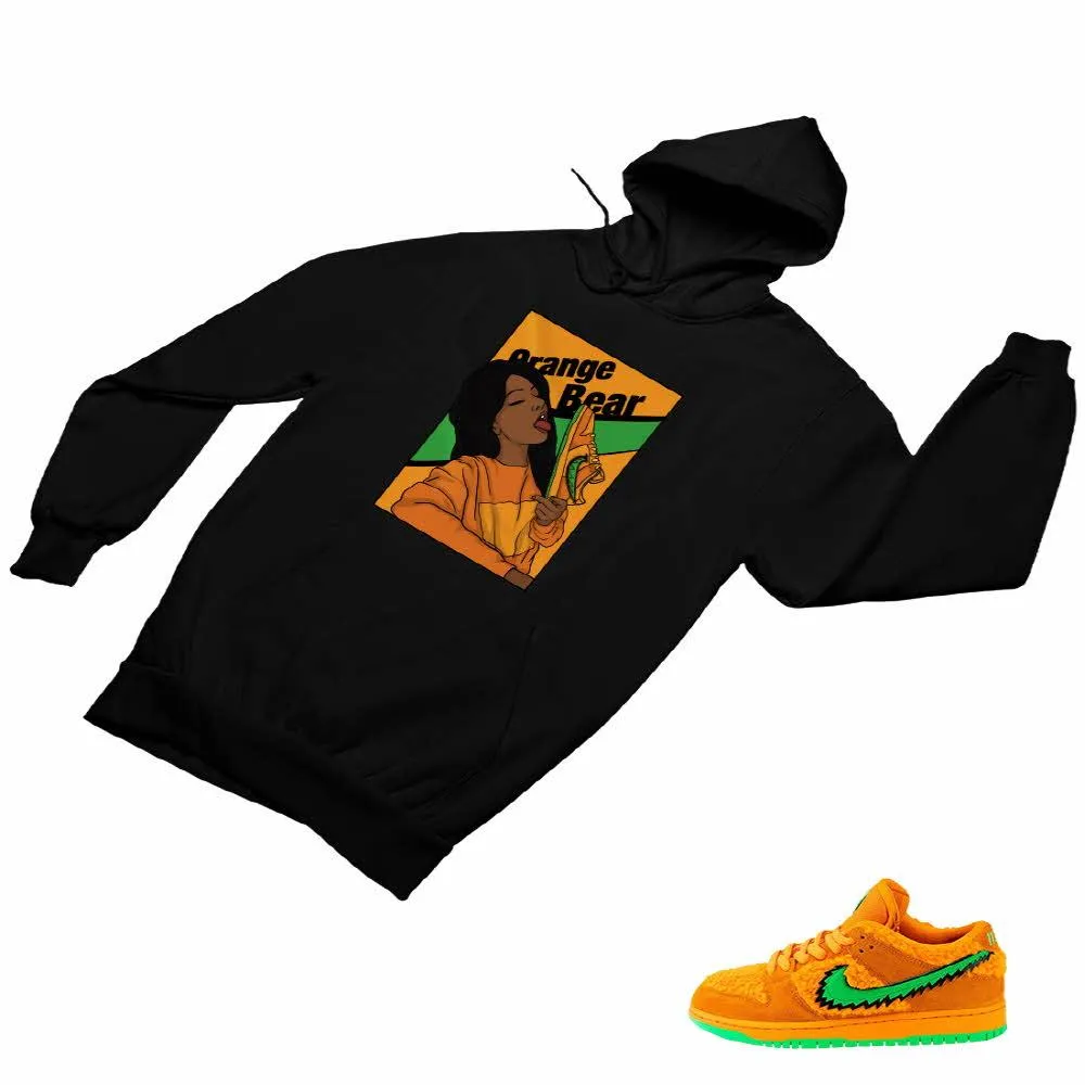 SB Dunk Low Orange Bear Matching Custom Designed Hoodies ND 1-5-18