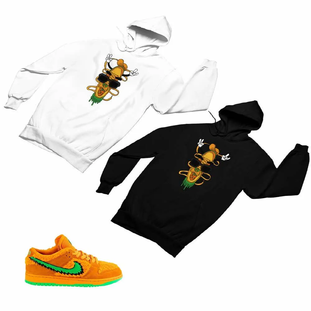 SB Dunk Low Orange Bear Matching Custom Designed Hoodies ND 1-5-2