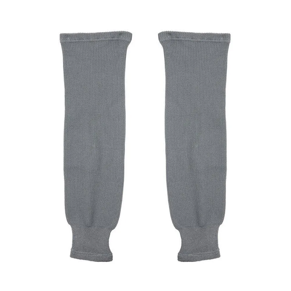 SHERWOOD 24 GREY KNIT HOCKEY SOCKS