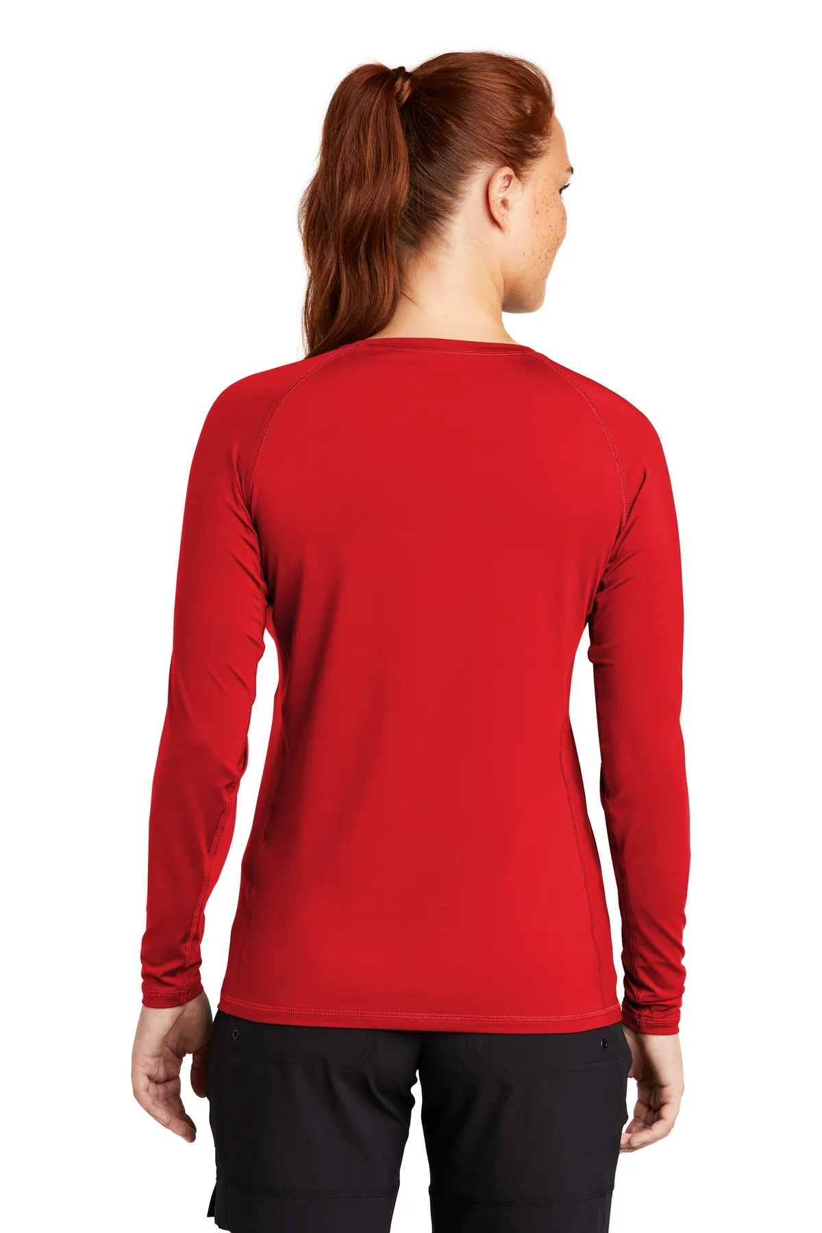 Sport-Tek LST470LS Ladies Long Sleeve Rashguard Tee