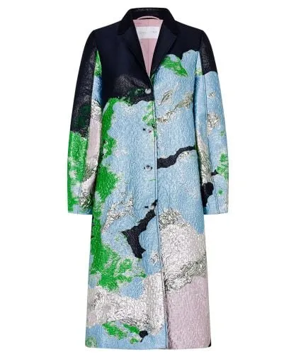 Stine Goya Cornelia Clouds Jacquard Coat | Jules B