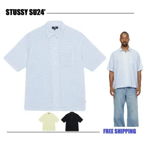 STUSSY  |Unisex Street Style Skater Style Shirts