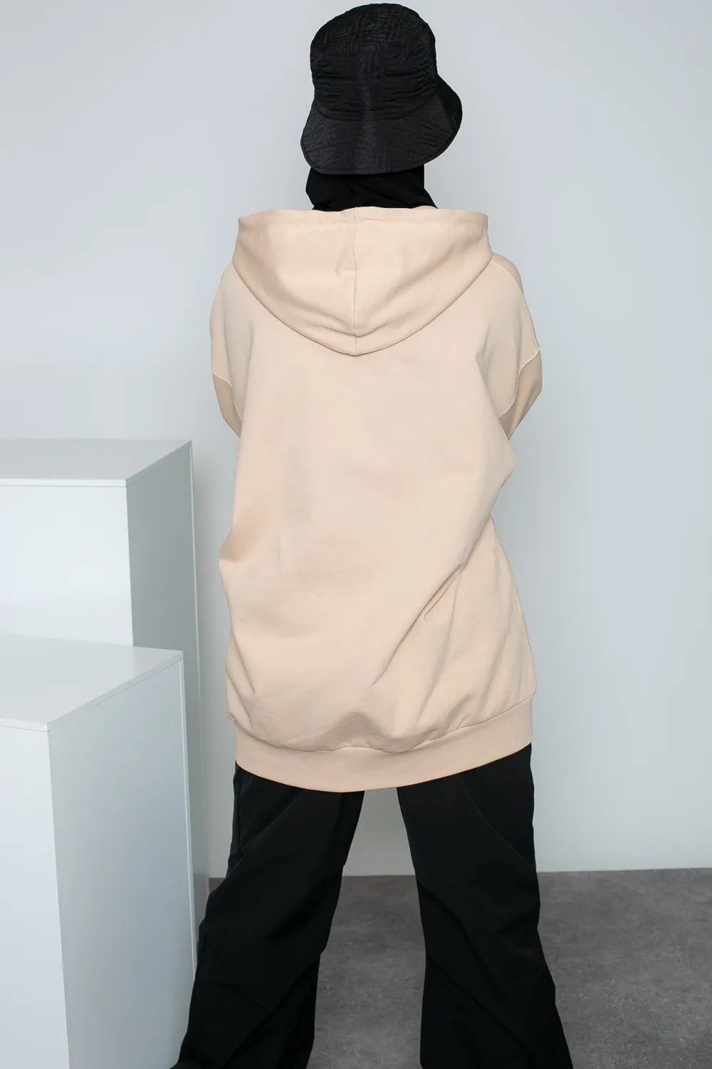 Sudaderas oversize beige