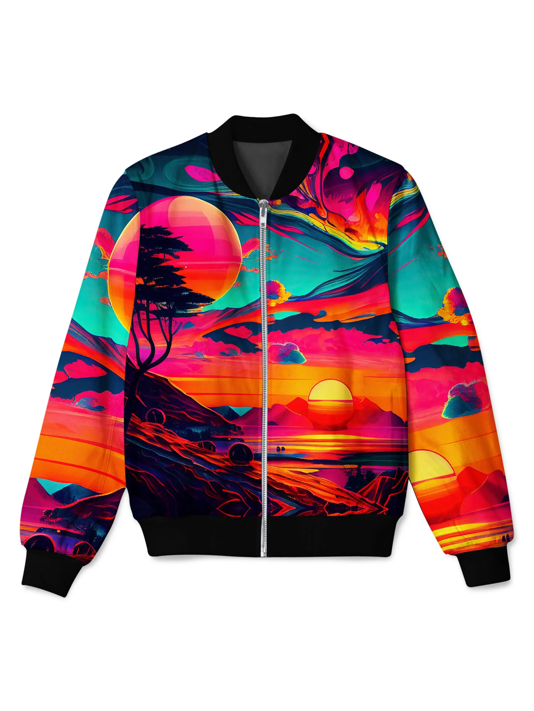 Sunset Melt Bomber Jacket