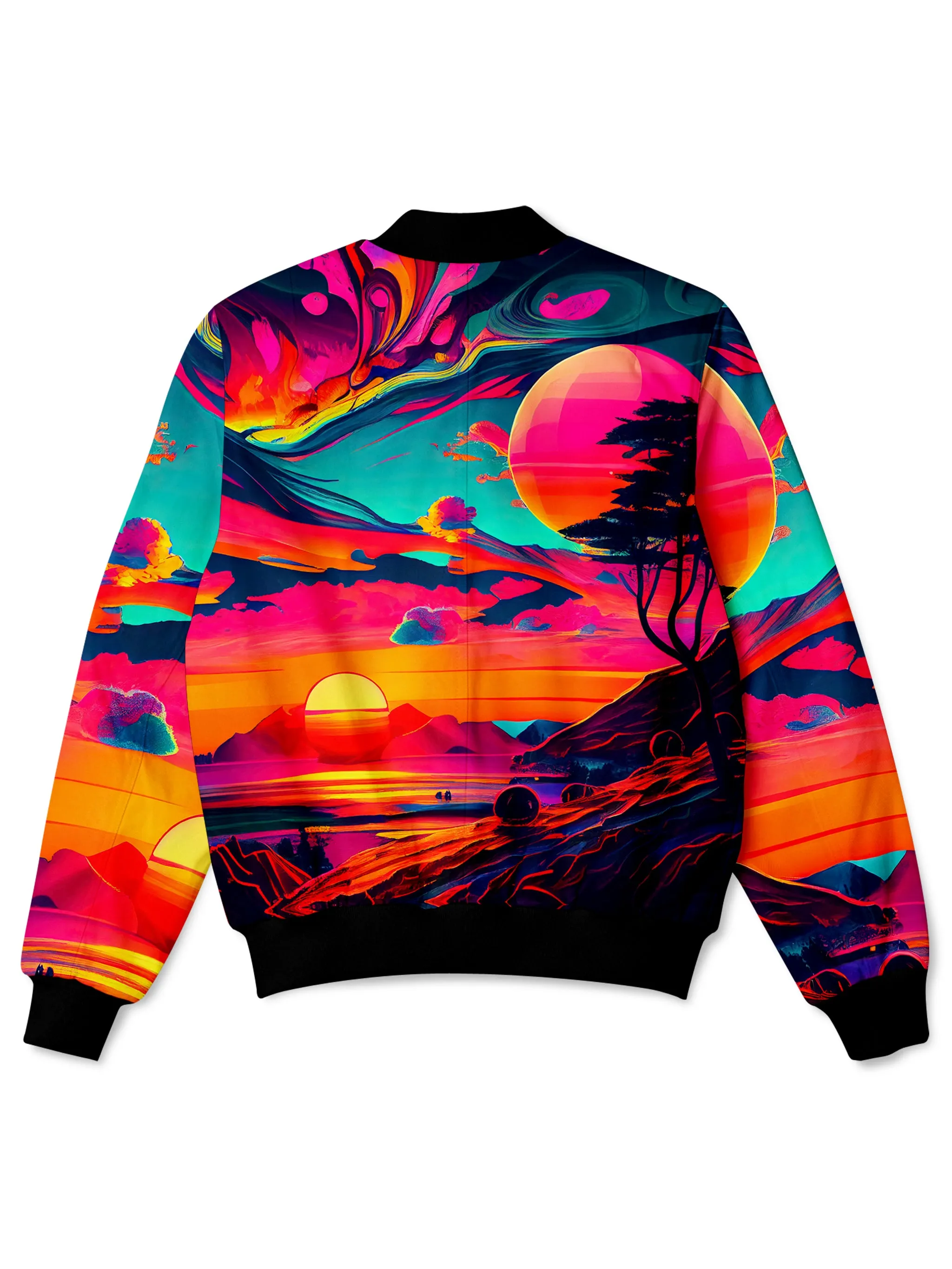 Sunset Melt Bomber Jacket