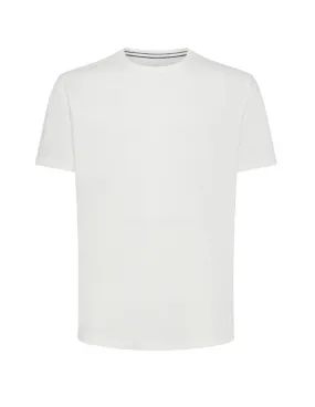 T-shirt Sun68 uomo Cold dyed T34127 panna