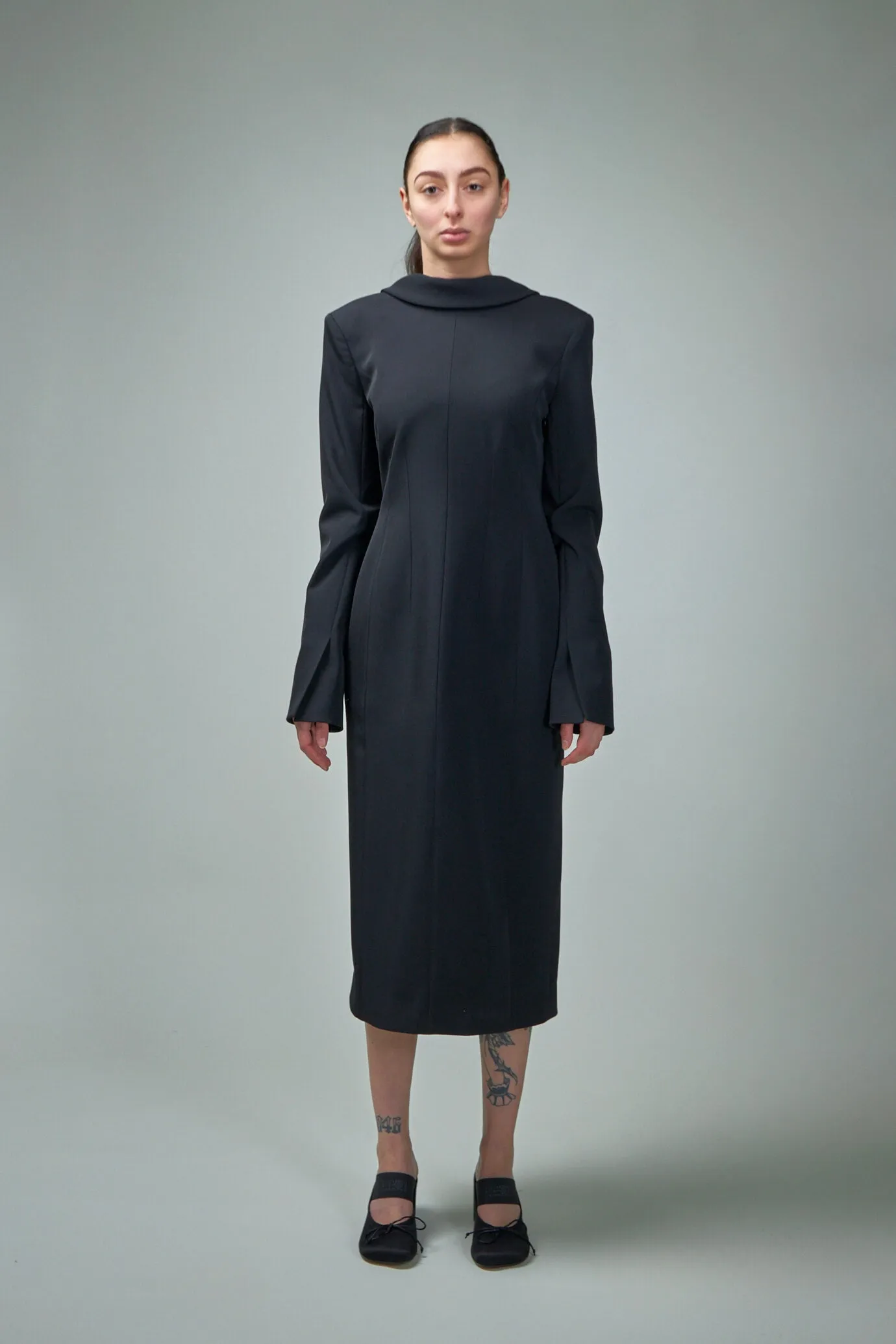 Tailored Long Sleeve Dress