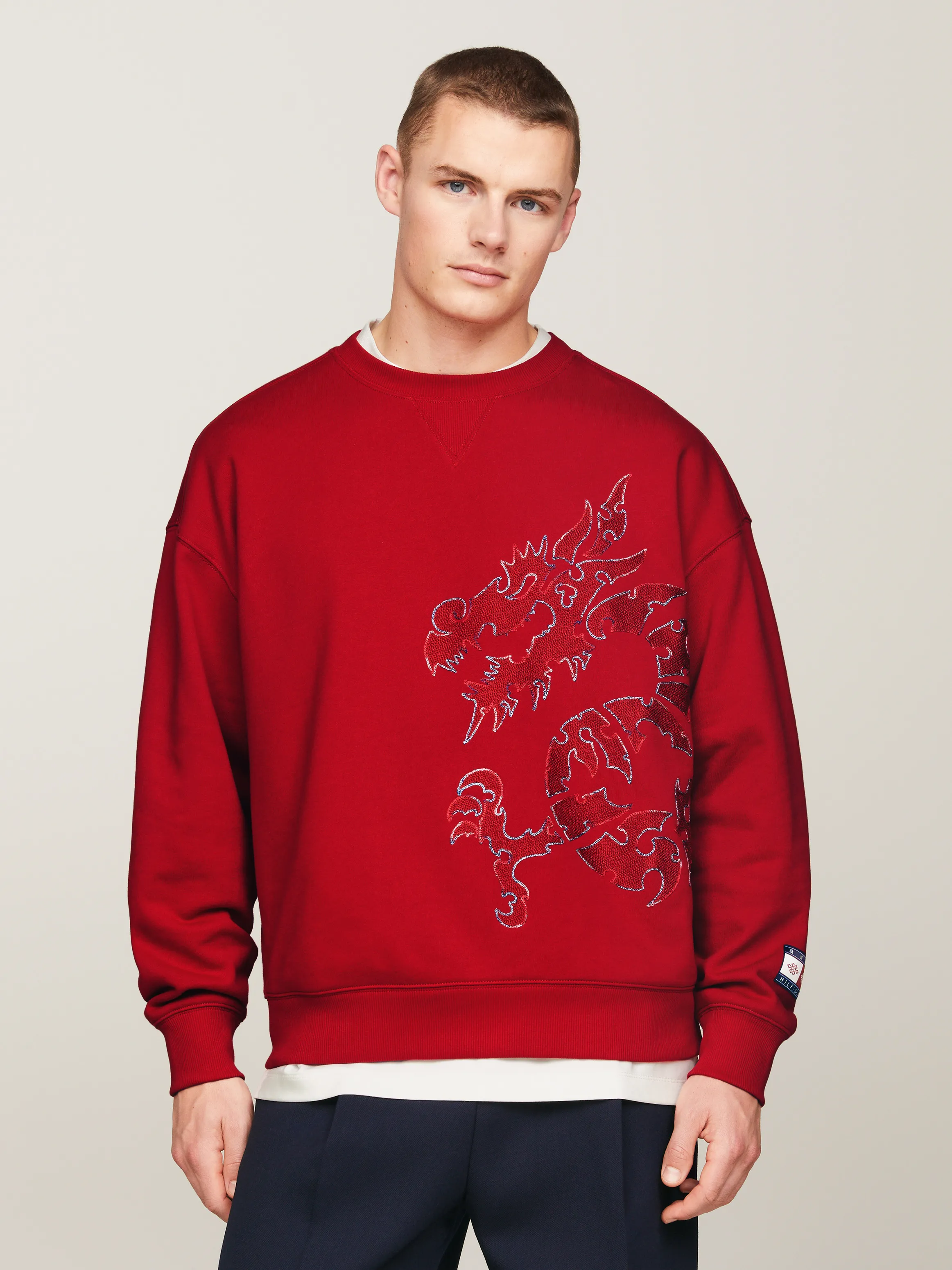 Tommy x CLOT Dual Gender Dragon Motif Sweatshirt | Sweatshirts & Hoodies | Tommy Hilfiger