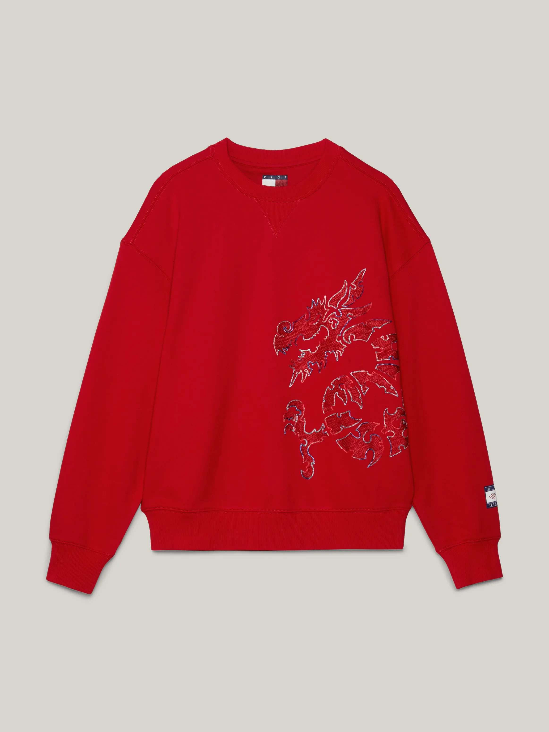 Tommy x CLOT Dual Gender Dragon Motif Sweatshirt | Sweatshirts & Hoodies | Tommy Hilfiger