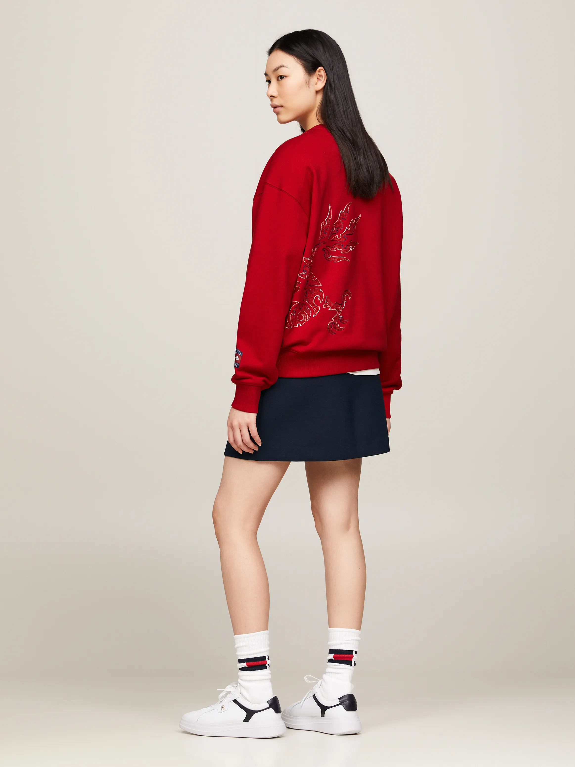 Tommy x CLOT Dual Gender Dragon Motif Sweatshirt | Sweatshirts & Hoodies | Tommy Hilfiger