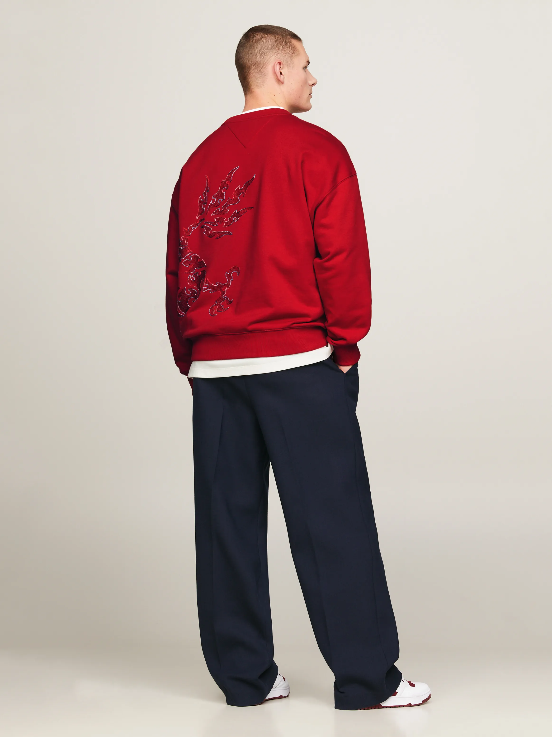 Tommy x CLOT Dual Gender Dragon Motif Sweatshirt | Sweatshirts & Hoodies | Tommy Hilfiger