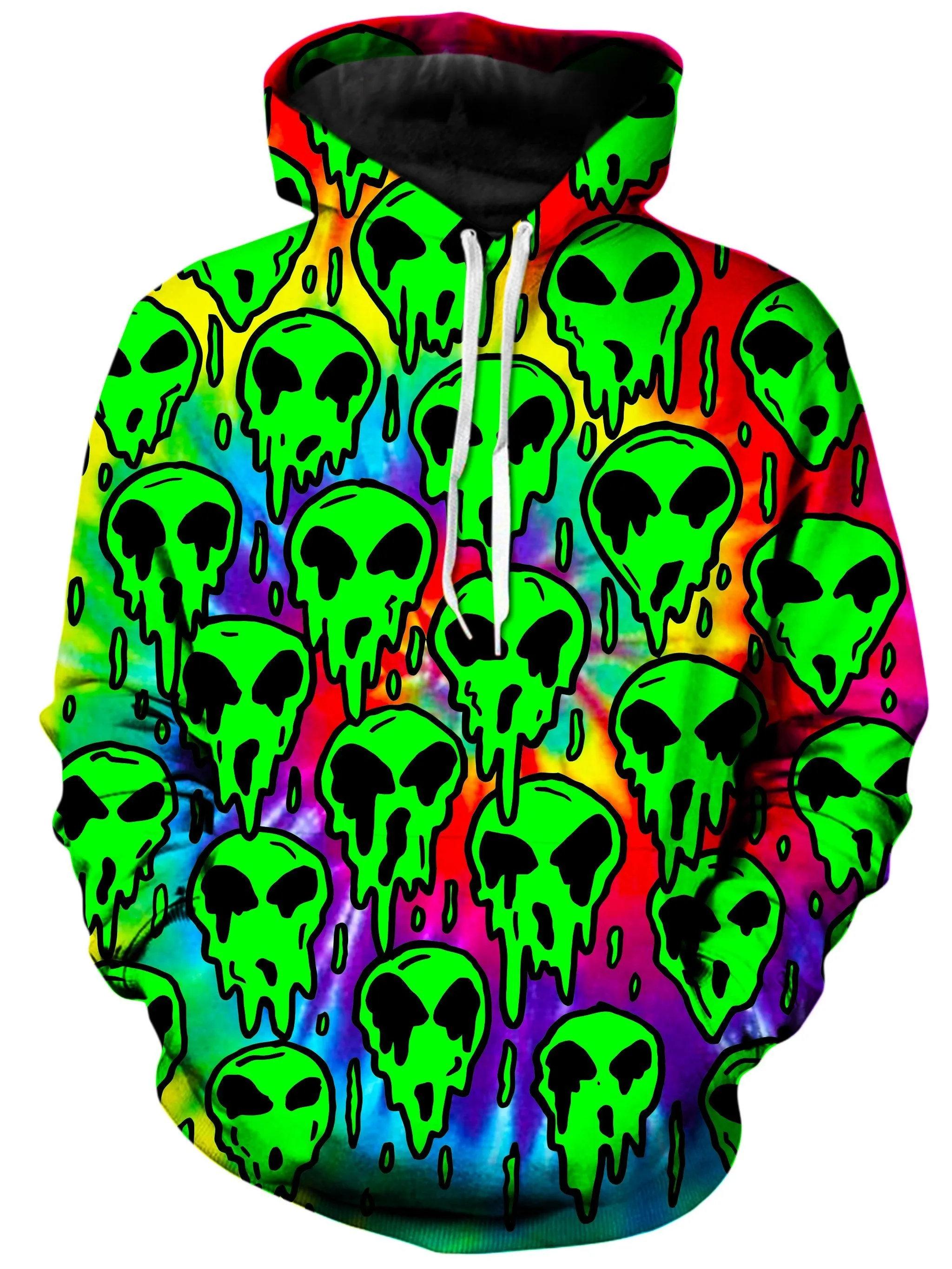 Trippy Green Martian Unisex Hoodie