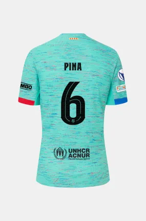 UWCL FC Barcelona third shirt 23/24 – Junior  - PINA