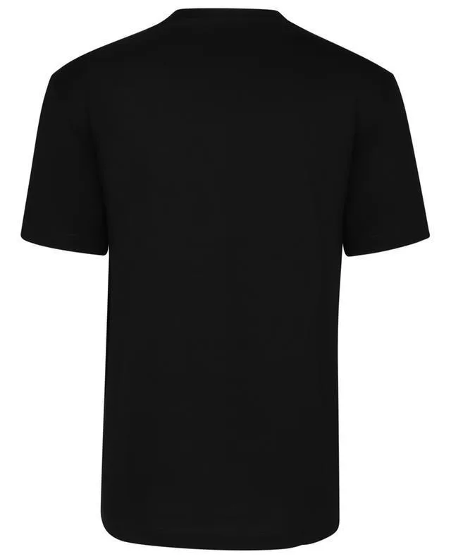 VERSACE  |Plain Cotton Logo Luxury T-Shirts