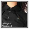 Vivienne Westwood  |Plain Cotton Medium Short Sleeves Logo Shirts & Blouses