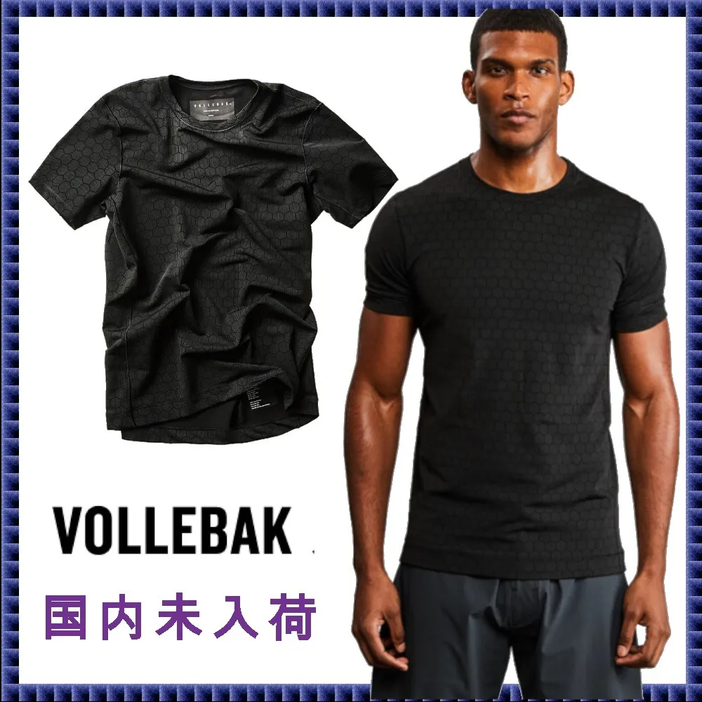 VOLLEBAK  |Crew Neck Short Sleeves Crew Neck T-Shirts