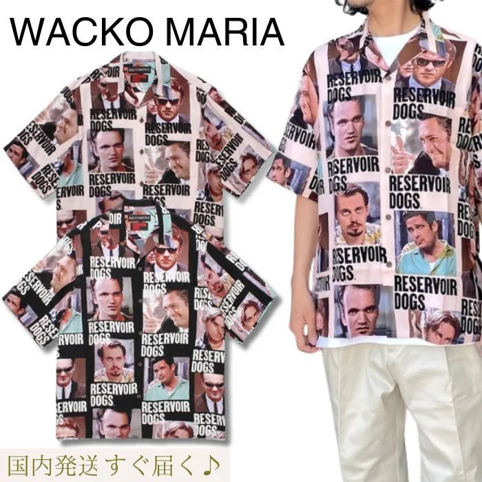 WACKO MARIA  |Unisex Street Style Collaboration Short Sleeves Logo Shirts