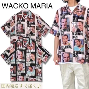 WACKO MARIA  |Unisex Street Style Collaboration Short Sleeves Logo Shirts