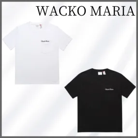 WACKO MARIA  |Unisex Street Style Plain Short Sleeves Shirts