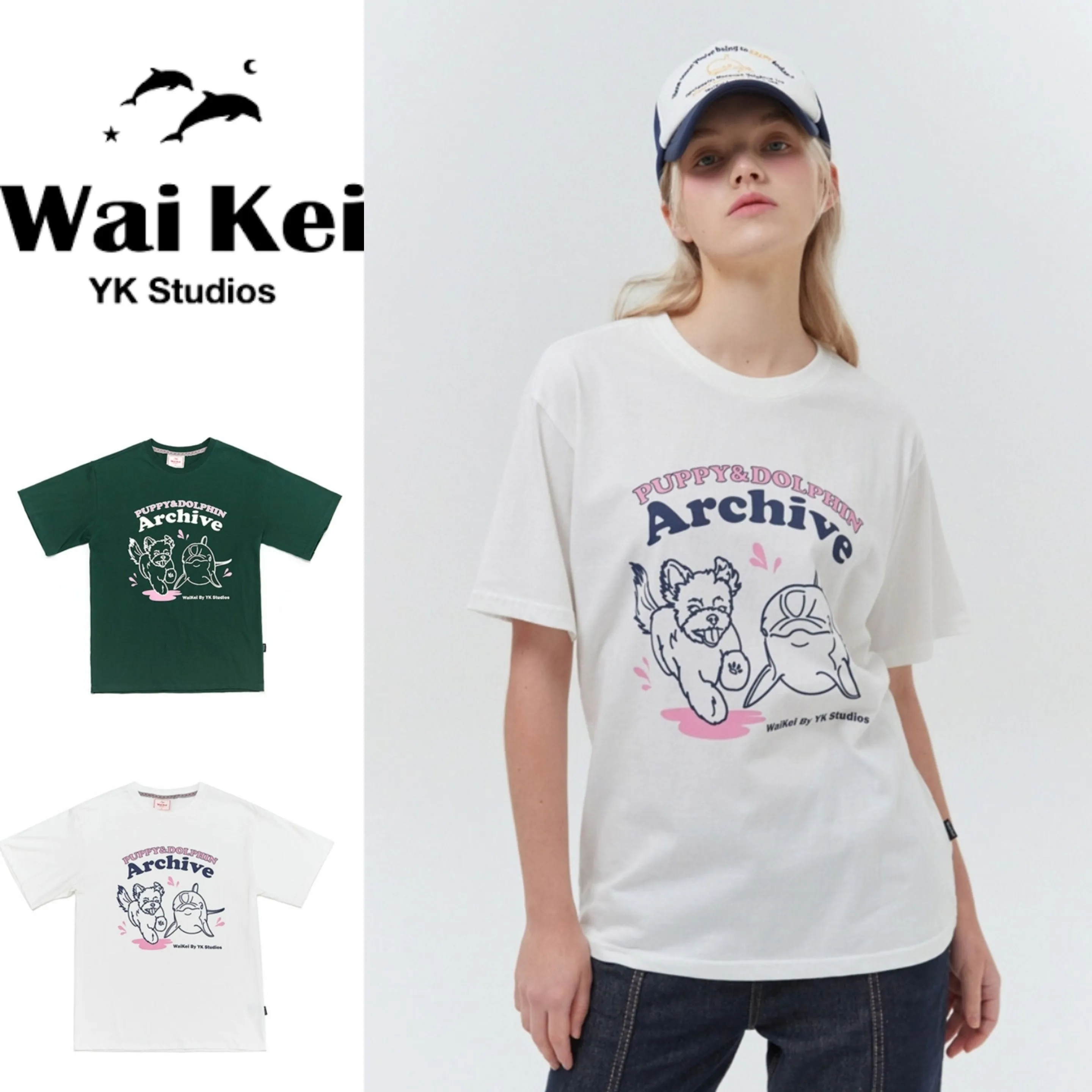 Wai Kei  |Unisex Street Style Short Sleeves Logo T-Shirts