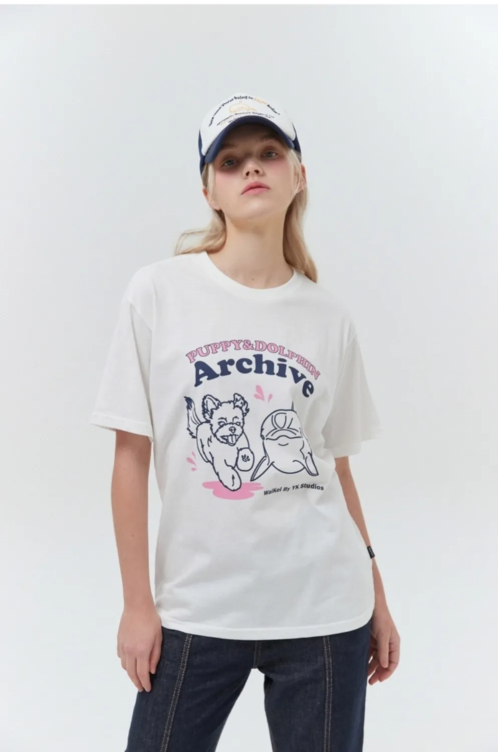 Wai Kei  |Unisex Street Style Short Sleeves Logo T-Shirts