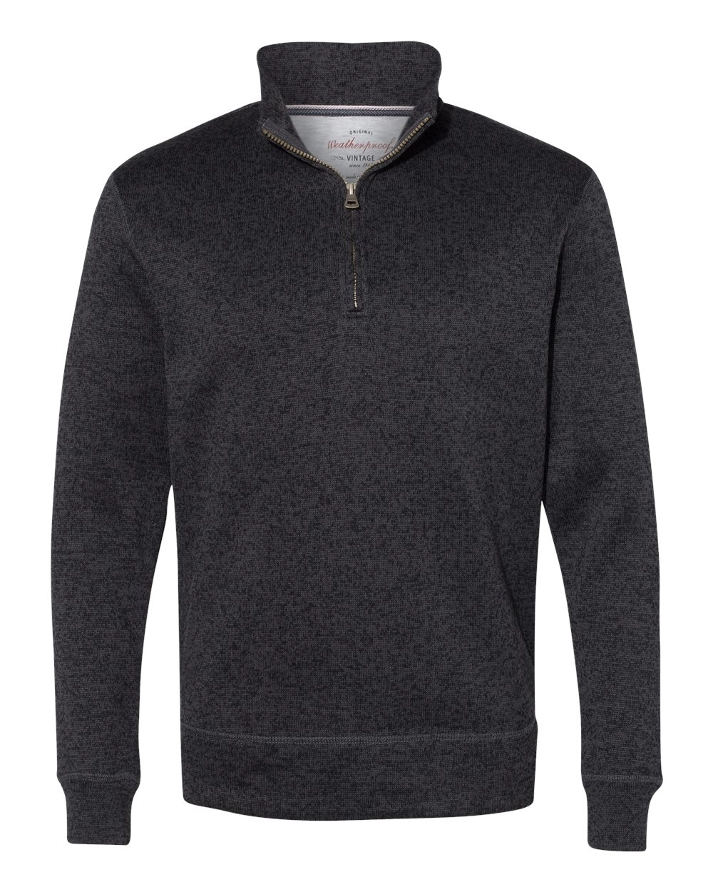 Weatherproof 198188 Vintage Sweaterfleece Quarter-Zip Sweatshirt SKU: 198188