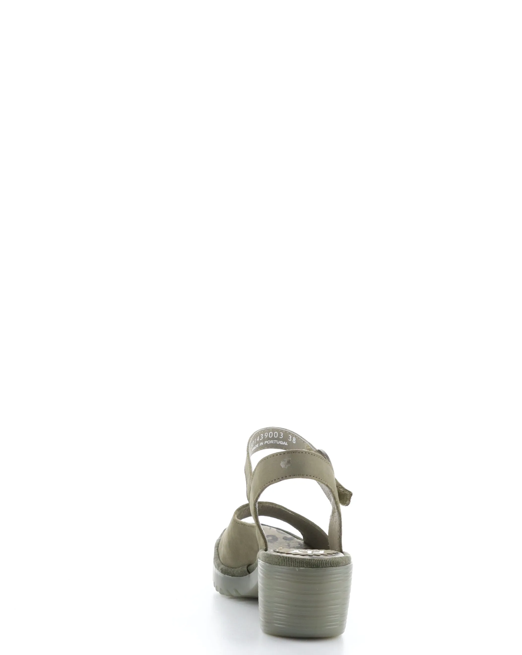 WELY439FLY 003 KHAKI Velcro Sandals