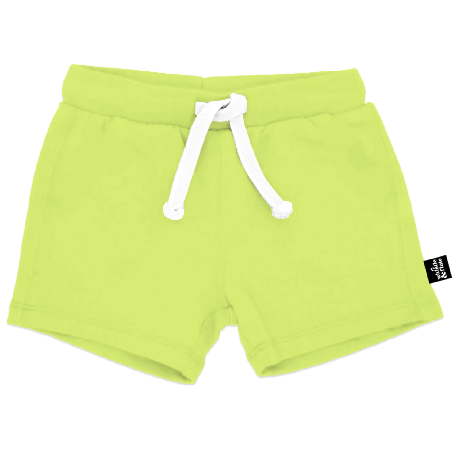 Whistle & Flute Bamboo Drawstring Shorts - Atomic Green