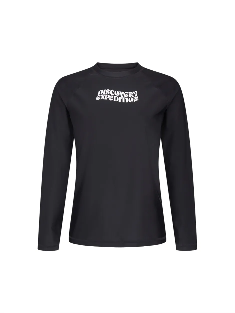 [WMS] Hot Summer Loose Fit Rashguard Black