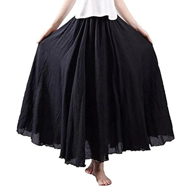 Women Summer Skirt Maxi Skirt