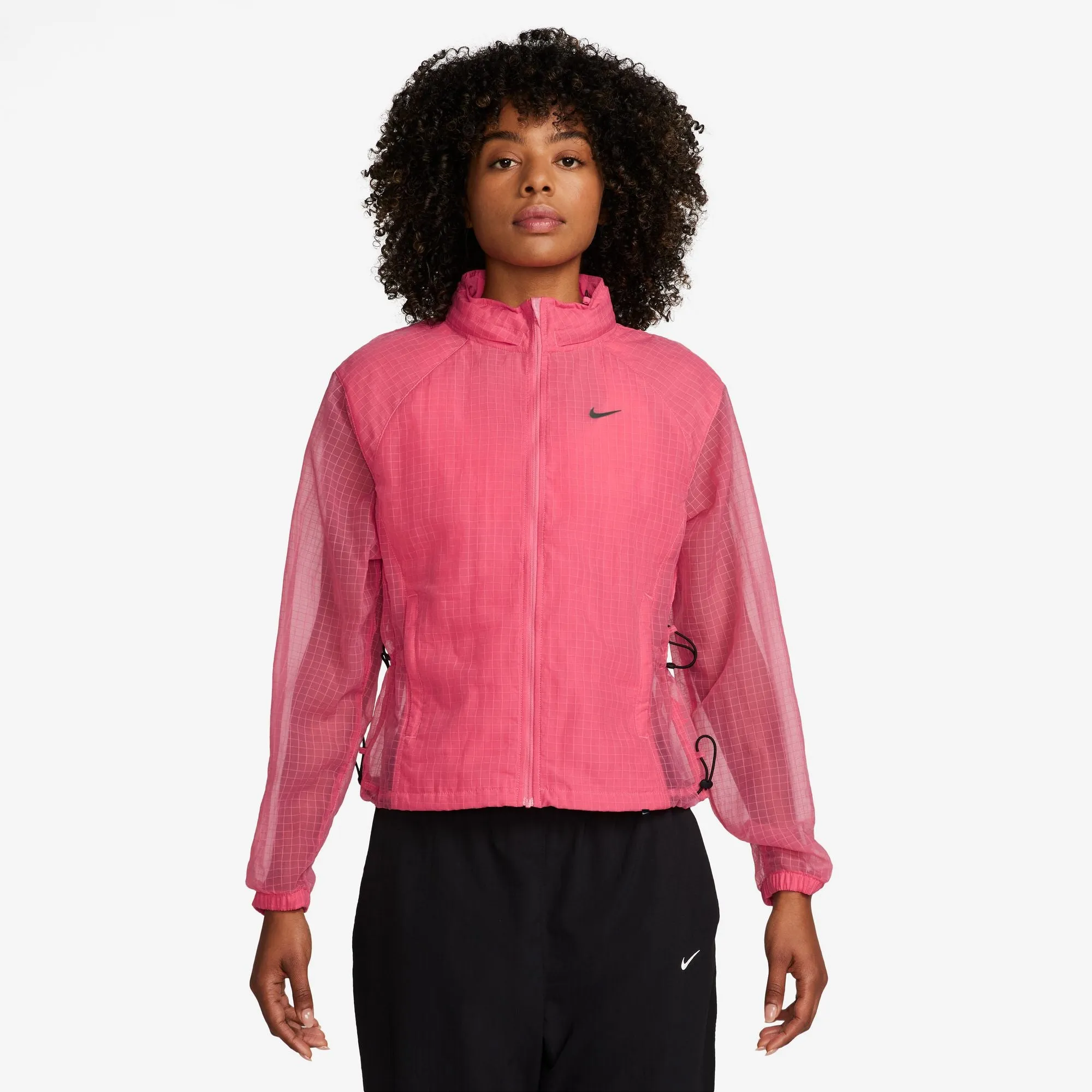 WOMEN'S RUNNING DIVISION JACKET - 629 ASTER PINK/ASTER PINK