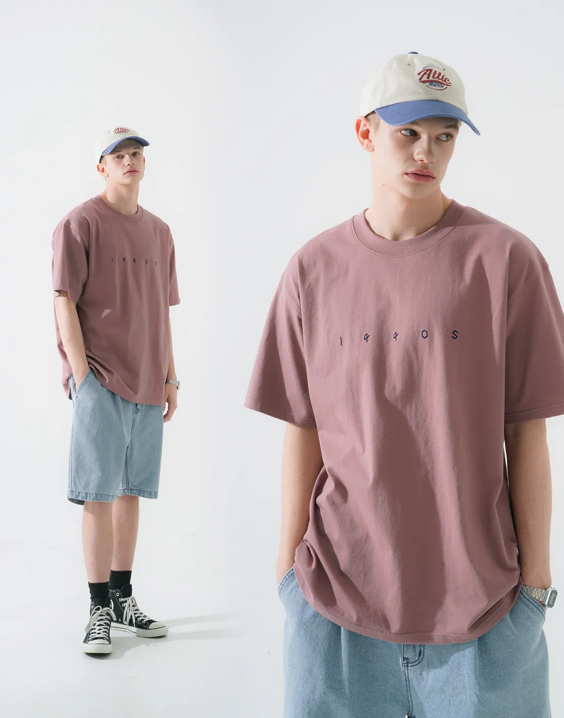 WV PROJECT  |Unisex Street Style Cotton Logo T-Shirts