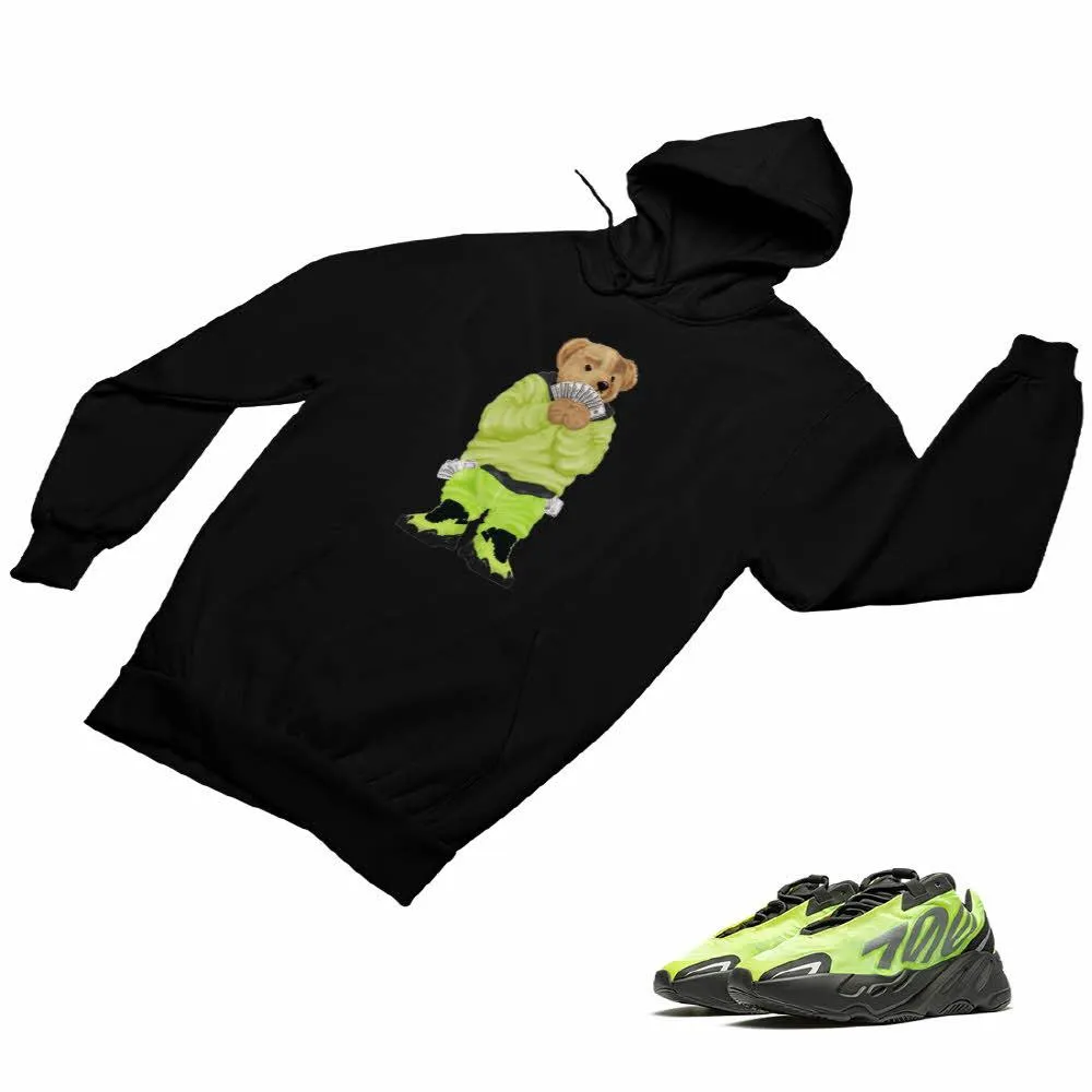 Yeezy Boost 700 Phosphor Matching Custom Designed Hoodies AD-Y-16-5