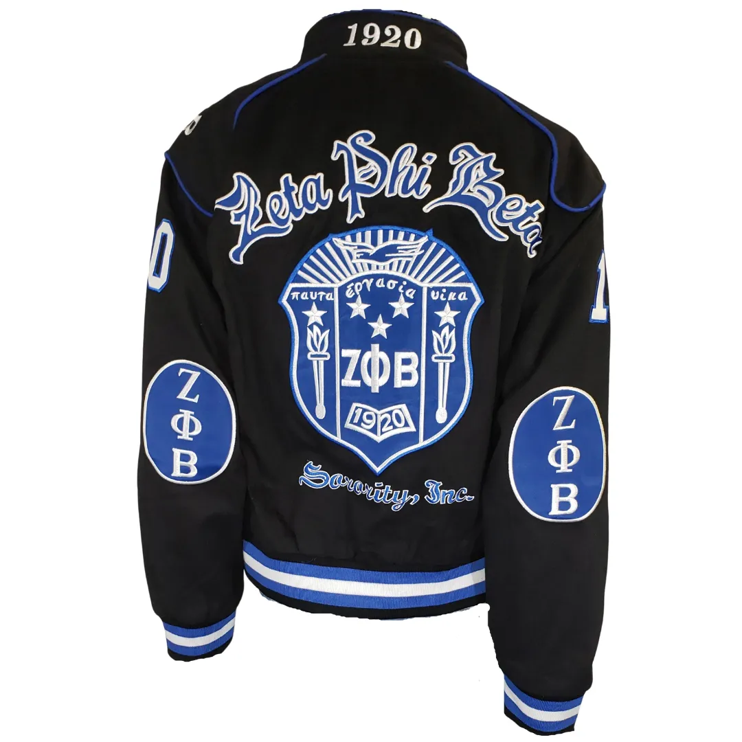 Zeta Phi Beta: Nascar Jackets